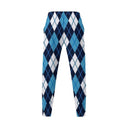 Modern Check Pattern Women's Trousers