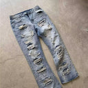 Stylish Women's Distressed Denim Jeans