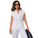 Chic Linen Blouse for Women