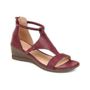 Women's Wedge Sandals with Comfortable Footbed and Adjustable Straps by Heidi-Mode