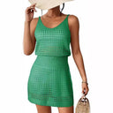 Chic Layered Crochet Dress for Women