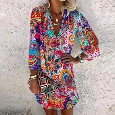 Playful Paisley Women's Dress for Every Occasion