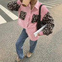 Trendy Women's Patterned Blouse with Pockets