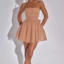 Glamorous Cocktail Dress with Shimmering Accents