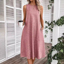 Summer Dress for Women with Pocket Design