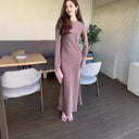 Chic Maxi Dress with Flared Sleeves for All Occasions