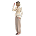 Chic Women's Blazer with Sophisticated Button Accents