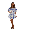 Chic Women's Shirt Dress with Belted Waist
