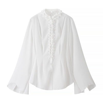 Ruffled Detail Blouse for Women