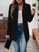 Minimalist Women's Structured Blazer Jacket