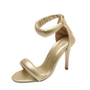 Women's Elegant High Heel Sandals with Smooth Straps and Modern Design by Heidi-Mode