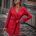 Chic Women's Wrap Dress in Stylish Design