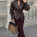 Decorative Laced Women's Blazer
