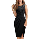 Chic Sequin-Embellished Cocktail Dress for Women