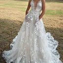 Exquisite Lace Bridal Gown for Women