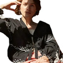 Lace-Overlay Blouse for Women
