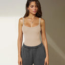 Adjustable Spaghetti Strap Women's Bodysuit