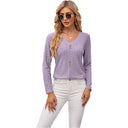 Chic Button Detail Blouse for Women