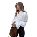 Chic Blouse with Statement Sleeves
