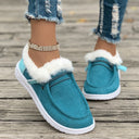 Cozy Fluffy Slip-On Slippers for Women