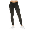 Women's Cargo Pants with Elastic Waist and Utility Pockets