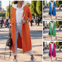 Chic Women's Long Blazer in Classic Style