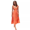 Chic Ruffle Strap Maxi Dress for Women