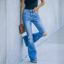 High-Waisted Bootcut Jeans for Women