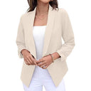 Chic Asymmetric Blazer for Women