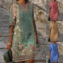 Floral Summer Dress for Women - Airy Design