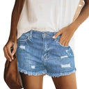 Chic Women's Denim Shorts for Summer