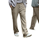 Relaxed Fit Women's Pants with Elastic Waistband