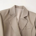 Chic Double-Breasted Blazer Jacket for Women