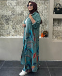 Floral Print Long Blouse for Women