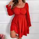 Chic Women's Dress with Statement Sleeves