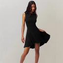 Chic Women's Asymmetrical Sleeveless Dress