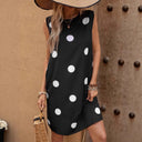 Polka Dot Dress with Flowy Design for Women