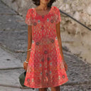 Trendy Women's Summer Dress with Chic Patterns