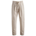 Women's Chino Pants with Stretch Waistband and Flattering Fit