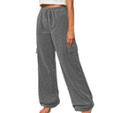 Elastic Waist Women's Cargo Trousers