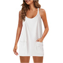 Chic Women's Nightgown with Convenient Pockets