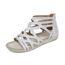 Women's Comfortable Strappy Sandals with Breathable Inserts and Fashionable Cut - Heidi Fashion