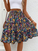 Chic Ruffle Wrap Skirt for Women