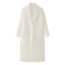 Chic Women's Fringe Blazer in Contemporary Style