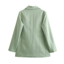 Stylish Women's Blazer with Chic Pockets