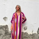 Chic Women's Long Sleeve Dress in Classic Design