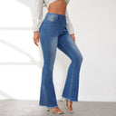 High Waist Bootcut Jeans for Women