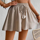 Women's Adjustable Waist Summer Shorts