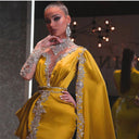 Chic Asymmetrical Evening Dress with Stunning Train