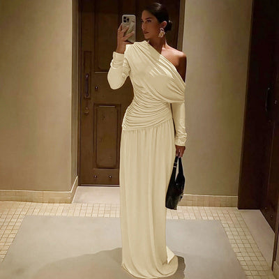 Chic Asymmetrical Maxi Dress for Women
